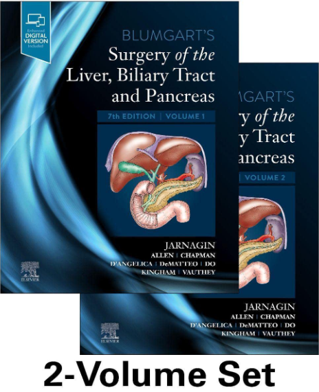 BLUMGART'S SURGERY OF THE LIVER, BILIARY TRACT AND PANCREAS, 2-VOLUME SET: 7ED